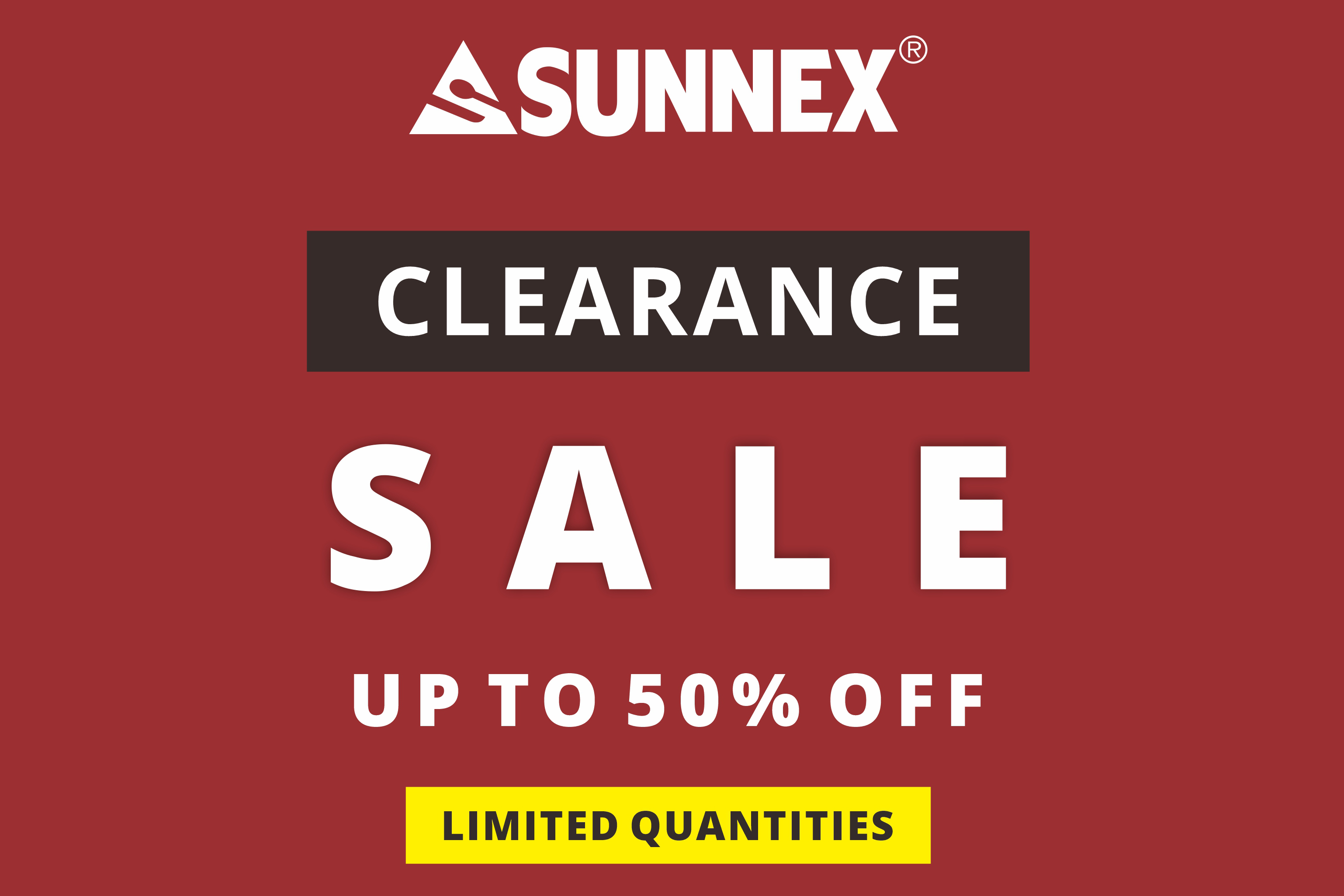 Sunnex Clearance ရောင်းချခြင်း။