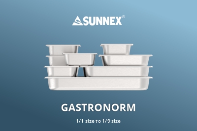 Sunnex အရည်အသွေးမြင့် Gastronorm ဒယ်အိုး လာပါပြီ။