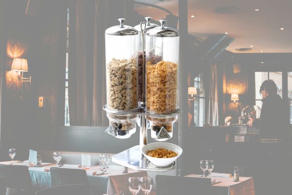 SUNNEX ပူပူနွေးနွေး Cereal Dispensers များရောင်းမည်။