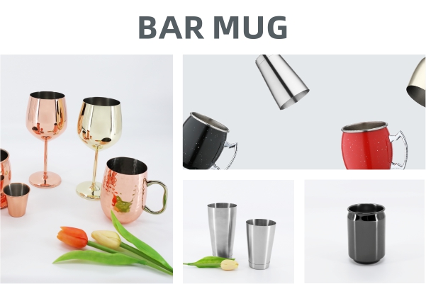 ထုတ်ကုန်အသစ်ဖြန့်ချိခြင်း---Stainless Steel Bar Mug