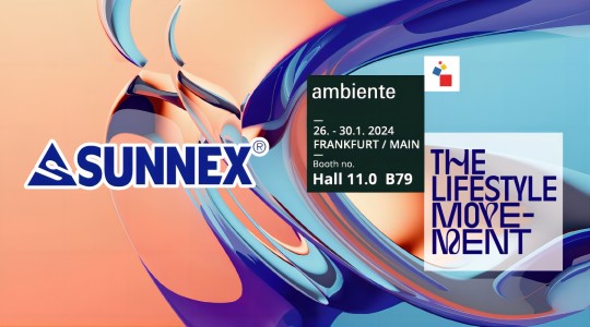 2024 AMBIENTE၊ FRANKFURT SUNNEX BOOTH မှကြိုဆိုပါသည်။