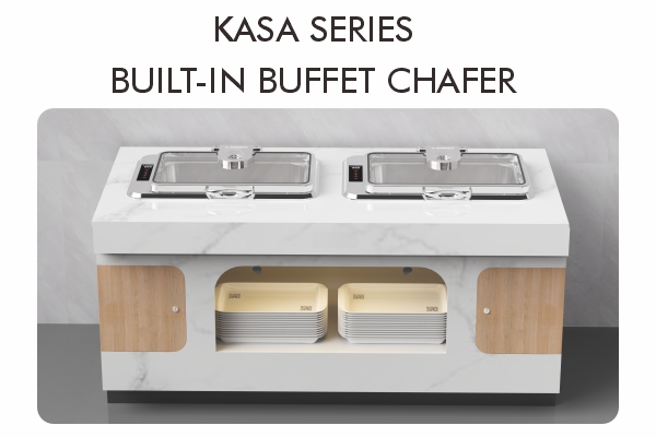 Sunnex Kasa Series: 8.5l built-in buffet chafer