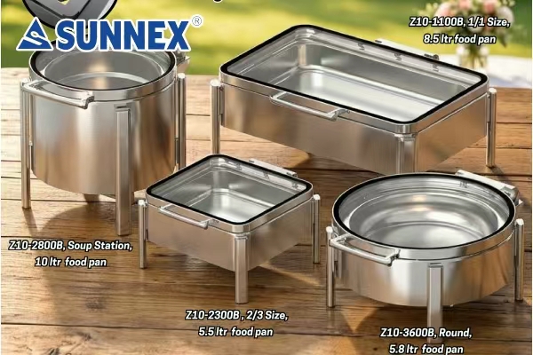 SUNNEX Stackable & Windproof Outdoor Chafers များဖြင့် ဘူဖေးတိုင်းကို မြှင့်တင်ပါ။
