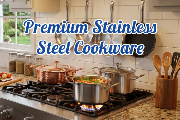 Sunnex ပစ္စည်းအသစ်များ-- Stainless Steel မီးဖိုချောင်သုံးပစ္စည်းများ