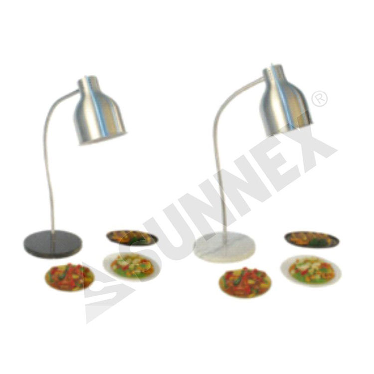 Food Warmer Lamp Q01H စားပွဲတင်မီးအိမ်ပုံစံ W/O Tray