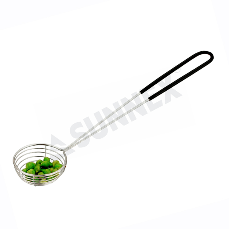 Stainless Steel Pea Scoop မီးဖိုချောင်သုံး ကိရိယာ